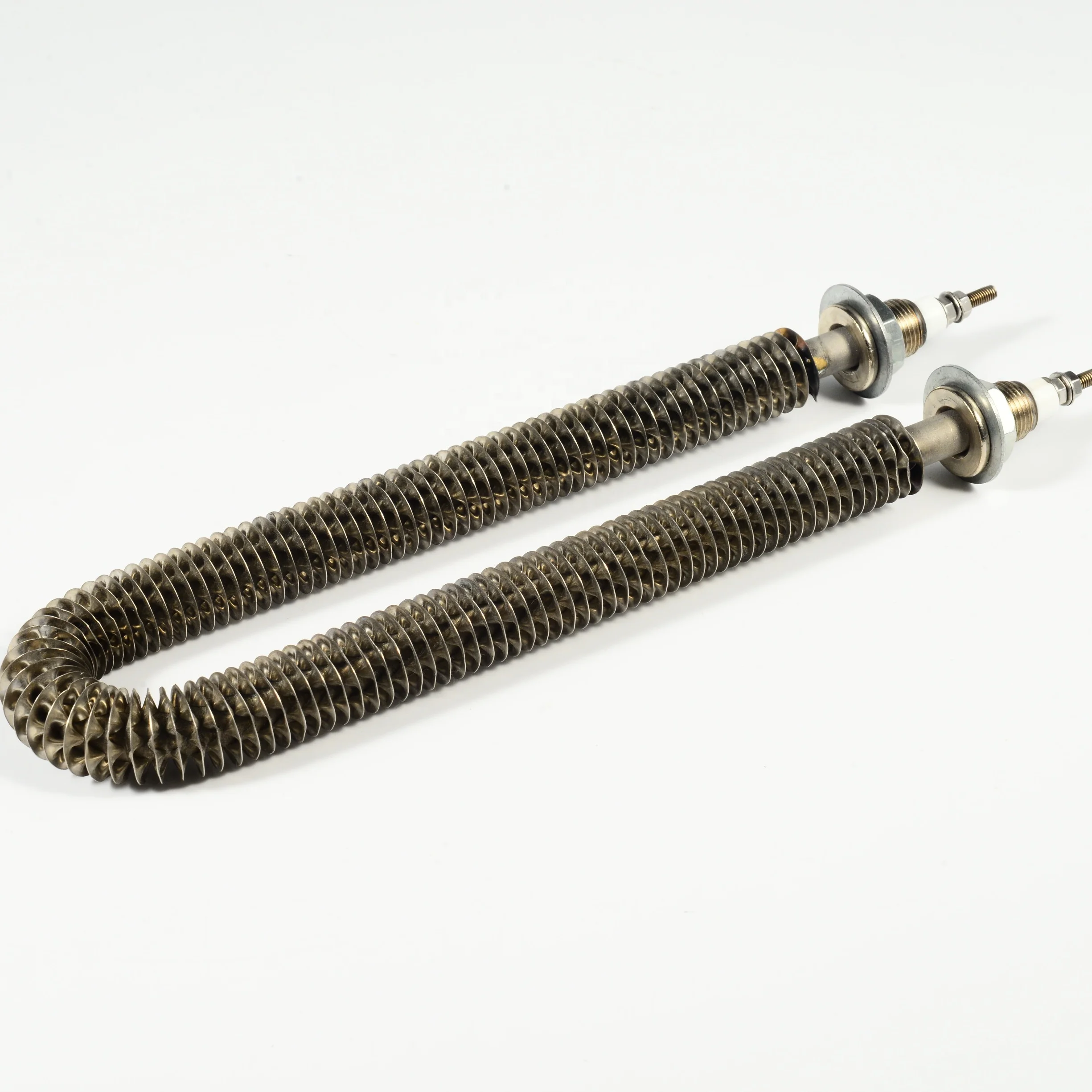 
5KW stainless steel Electric finned tubular air heater for load bank 