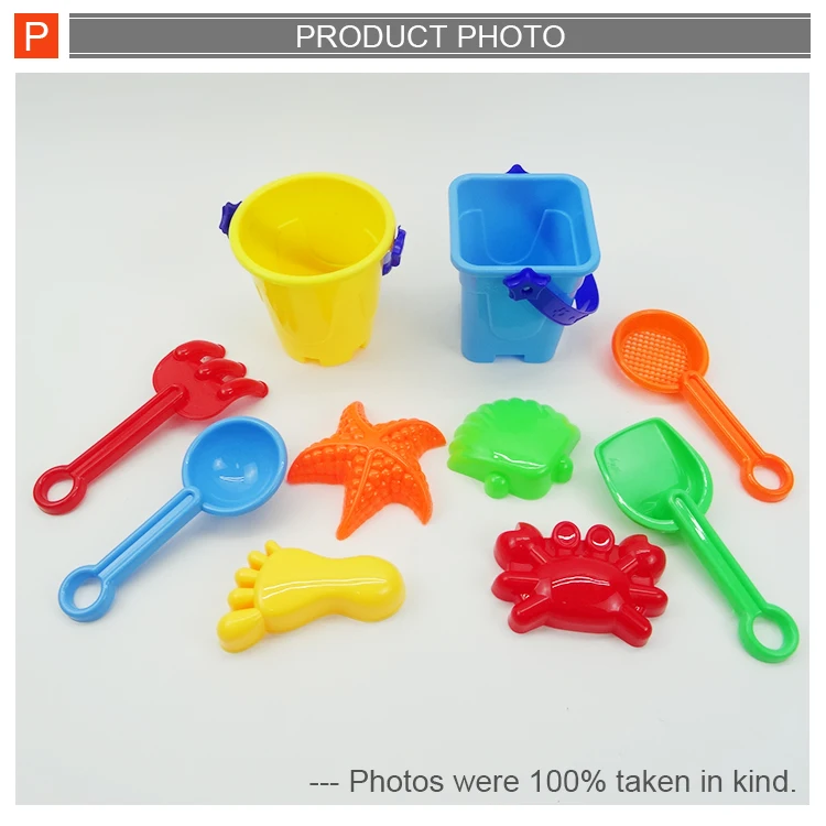 Игрушки EPT Лидер продаж пластиковые песчаные пляжные игрушки набор ведра летние праздничные уличные Экологичные Детские устойчивые для