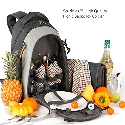 Нейлоновый материал и тип 4 4 человек рюкзак для пикника