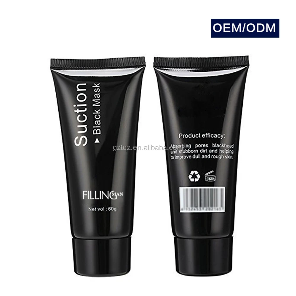 Private Label Charcoal Blackheads  Pores Remove Black Peel Off Gel Face Mask
