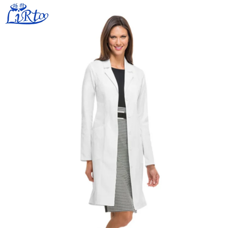 Wholesale Manufacturer Supply Unisex Doctor Lab Coat with customer design embroidered