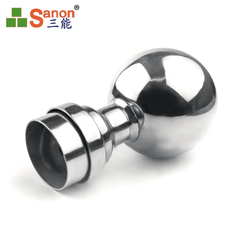 201 304 316 mirror polished stainless steel handrail ball for Stair handrail 50mm