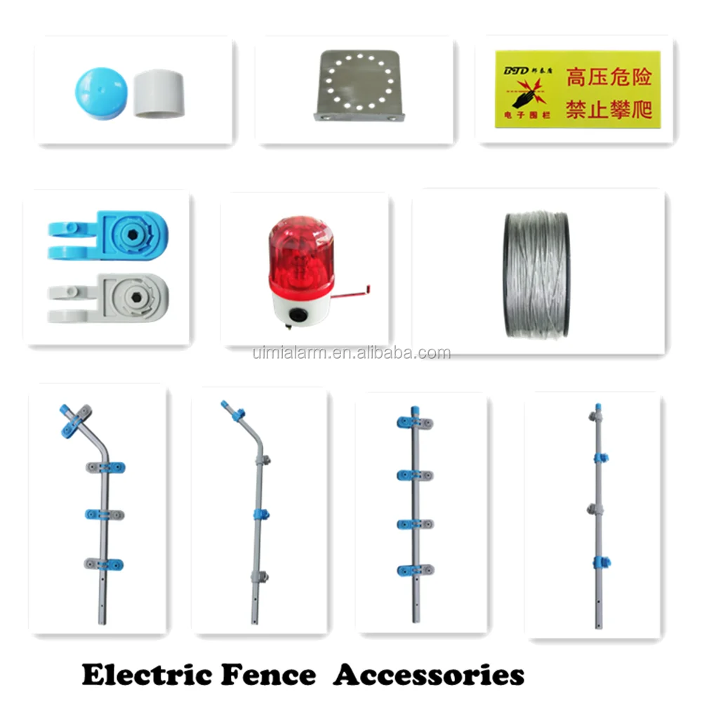 Straight Type Intermediate Bearing Rod for Electric fence