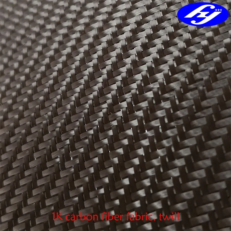 120g/m2 1K Woven Twill Carbon Fiber Fabric/cloth/roll