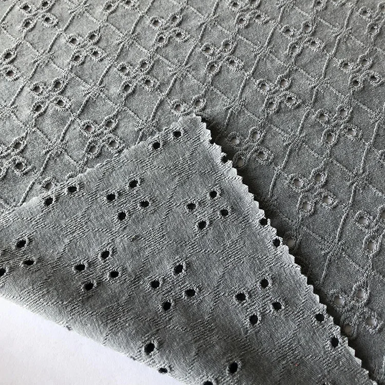 
Advanced best design 76%polyester 19%rayon 5%spandex knitting jacquard dyed fabric for garment 