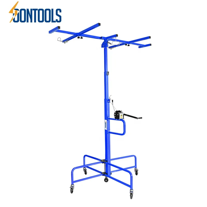
38402 New Drywall panel lifter for install ceiling drywall can be raised by 4 meters 