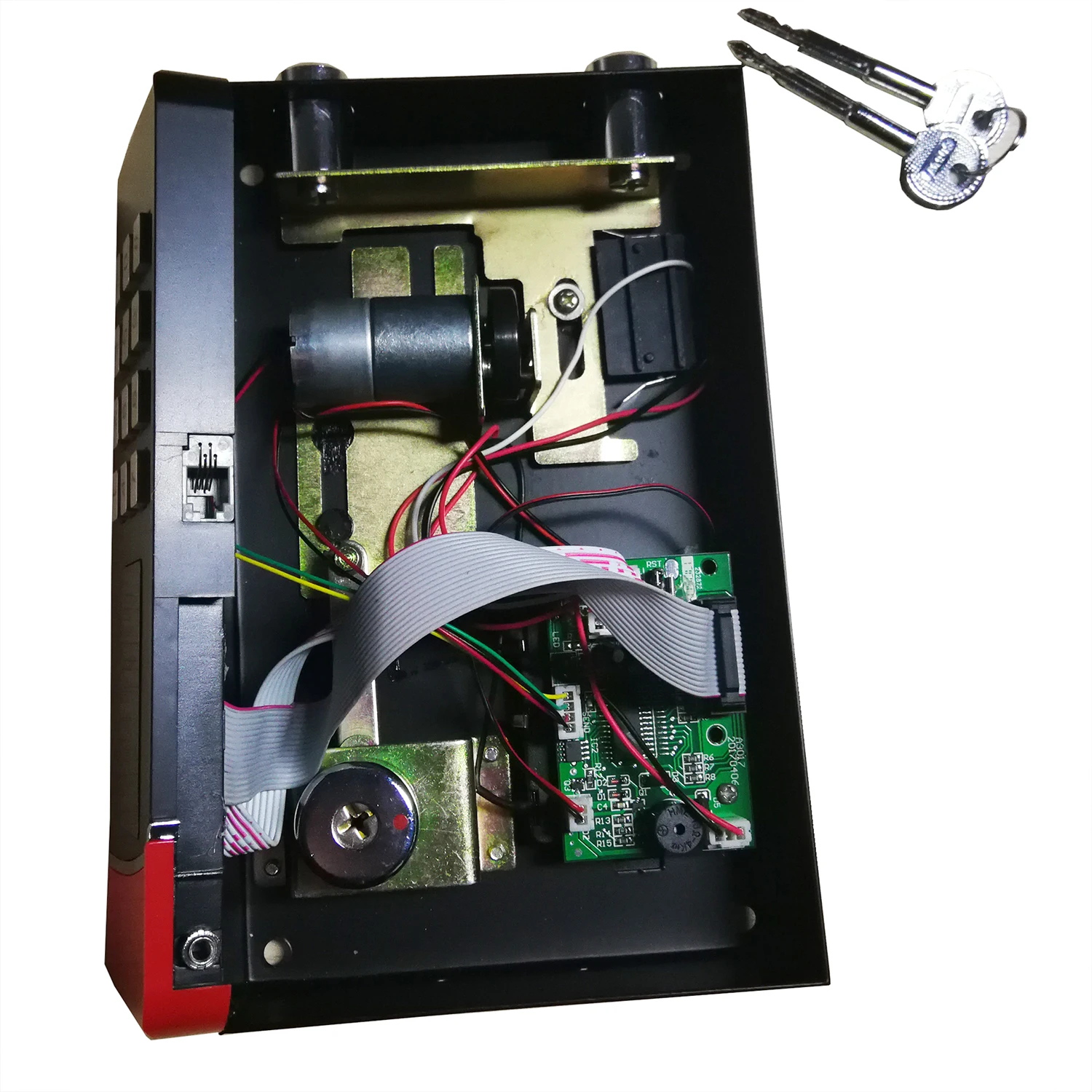 motorised locking system Electronic hotel safe lock with  audit trail function
