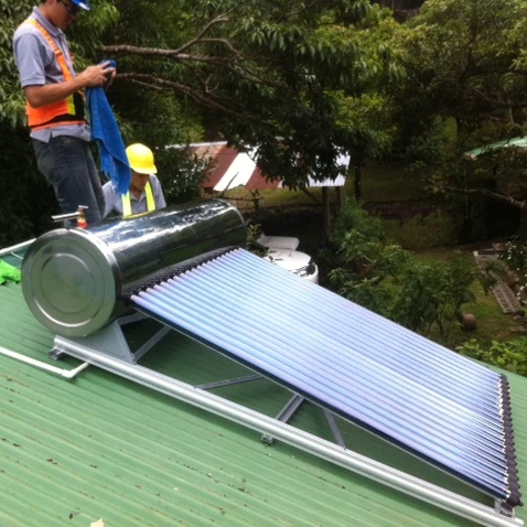 Professional Factory Made stainless steel compact solar hot water heater