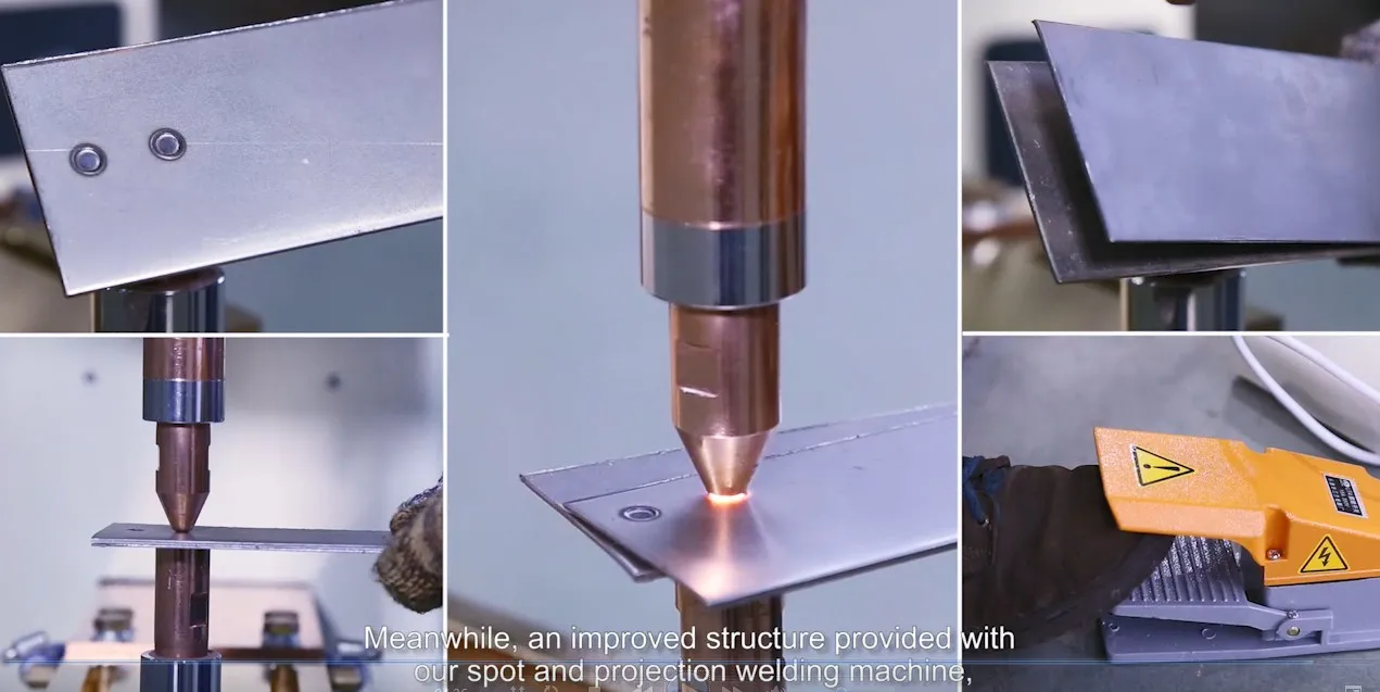 resistance spot welding machine