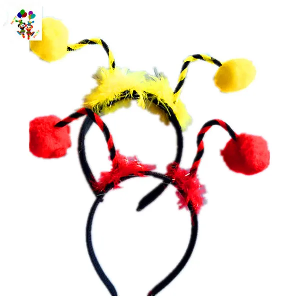 Cheap Kids Carnival Party Costume Ladybug and Bee Animal Headbands HPC-1589