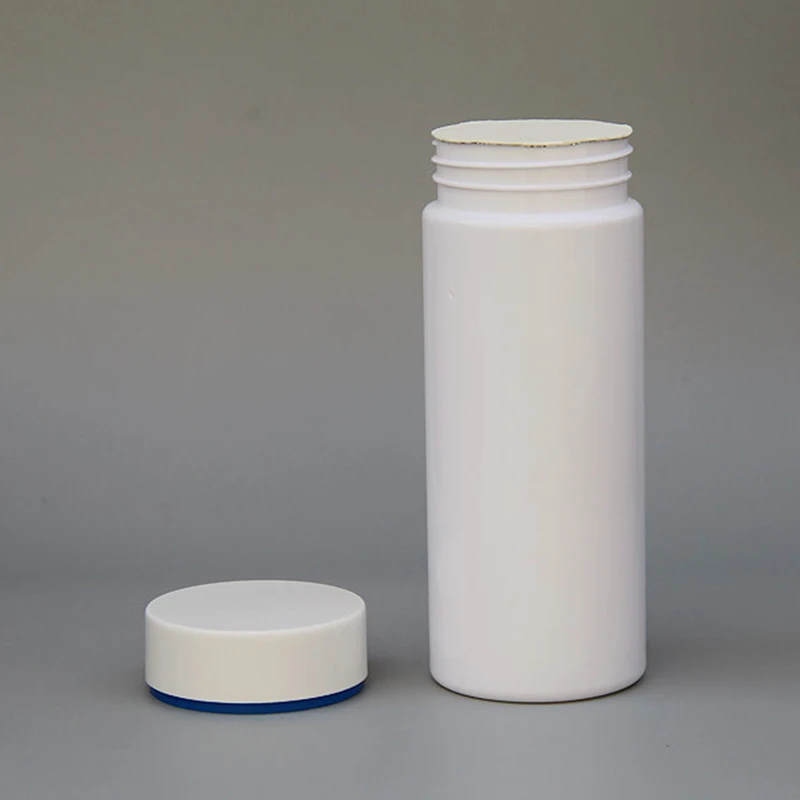 wide mouth cylindrical Transparent plastic container 300 ml pet bottle