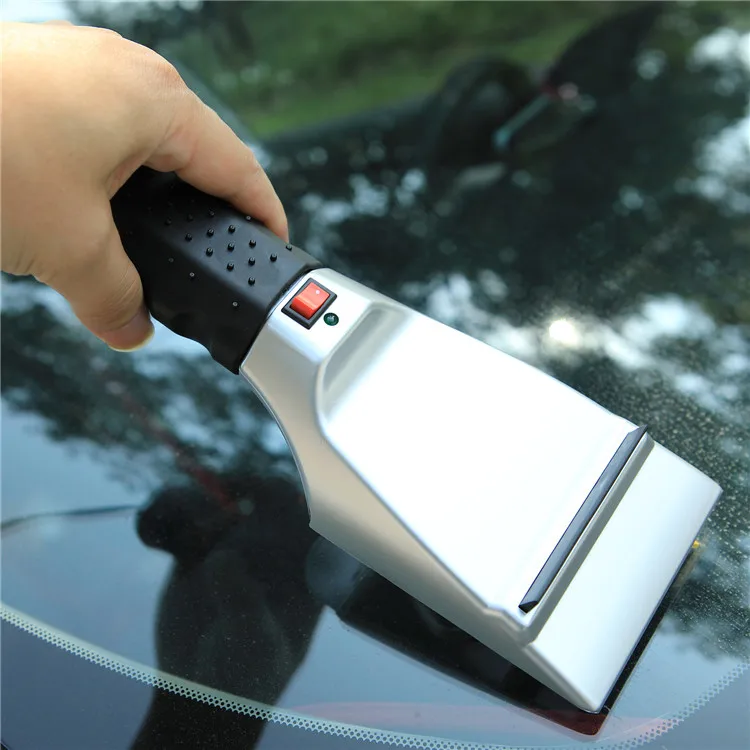 Super Deluxe Electric Windshield Ice Scraper For All Vehicles