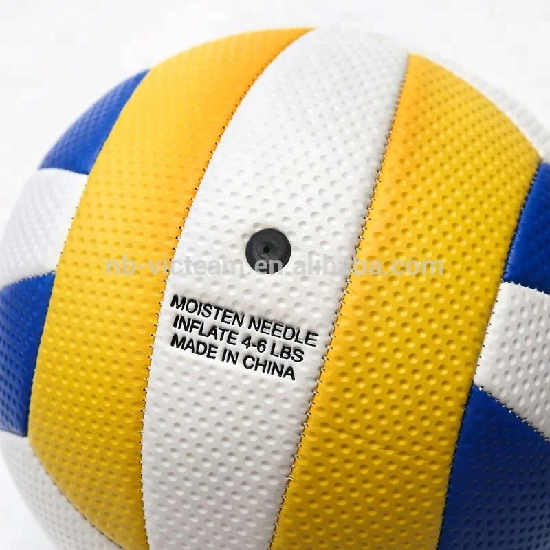 Cheapest Customized Standard Size PVC Beach Volley Ball, Wholesale Machine Sewing Volleyball in Bulk