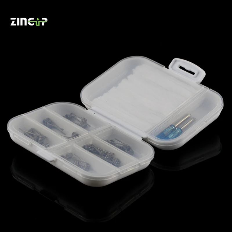 
Wholesale Vape Accessories Heating Wire With Cotton Fabric 6 in 1 Prebuild Coils Box 