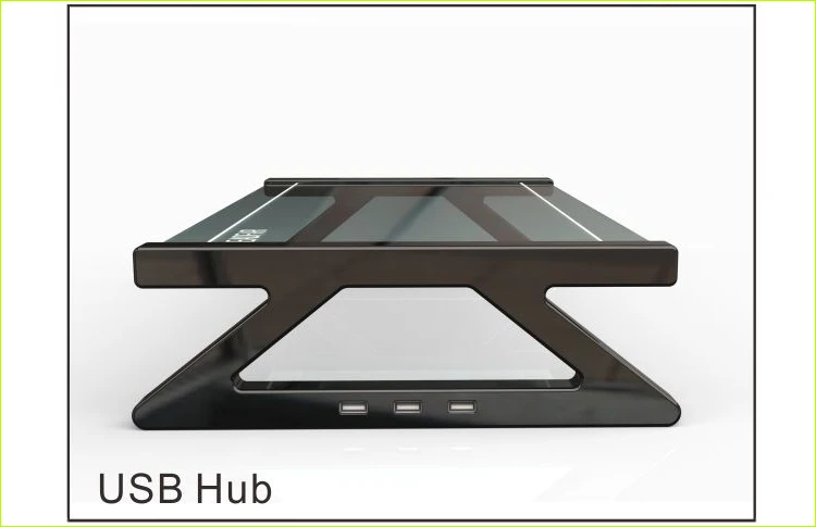 
Laptop Transparent Monitor Stand Screen Holder Phone Holder With Screen Cleaner 