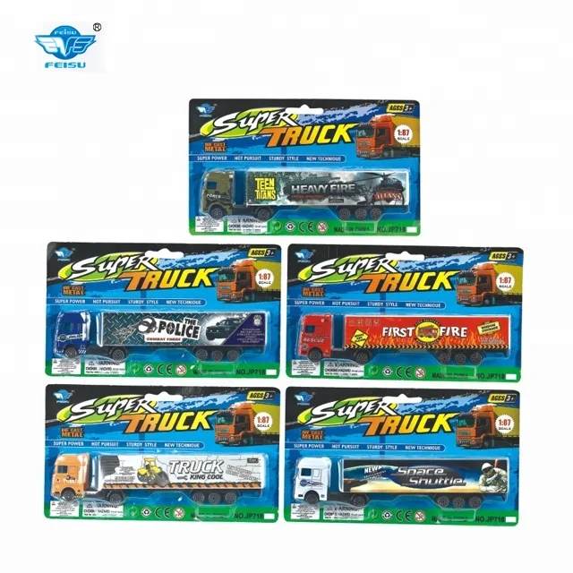 Crazy selling diecast model truck the latest toys for kids