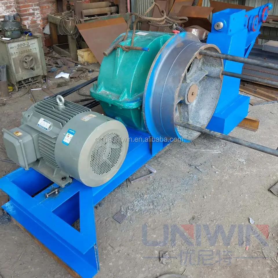 Horizontal wire drawing machine for big diameter 16/12 mm steel wire