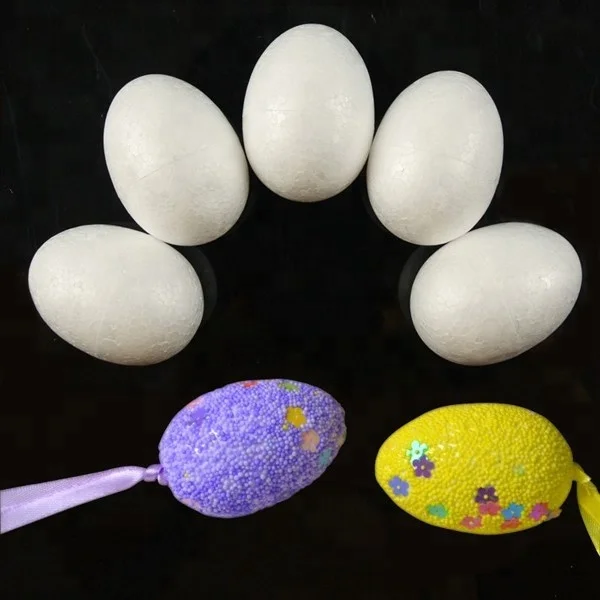 12CM Modelling Polystyrene Styrofoam Foam Egg For DIY Christmas Party Decoration Supplies Gifts