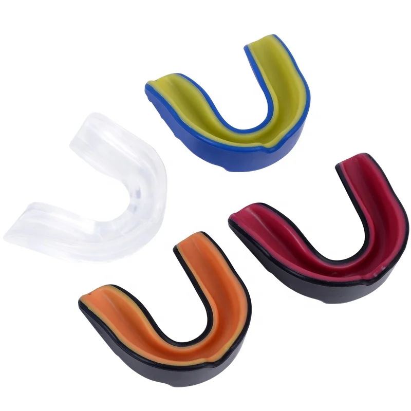 Wholesale Sports Mouth Guard  Rubber Customize Case Teeth Mouth Guards Grinding