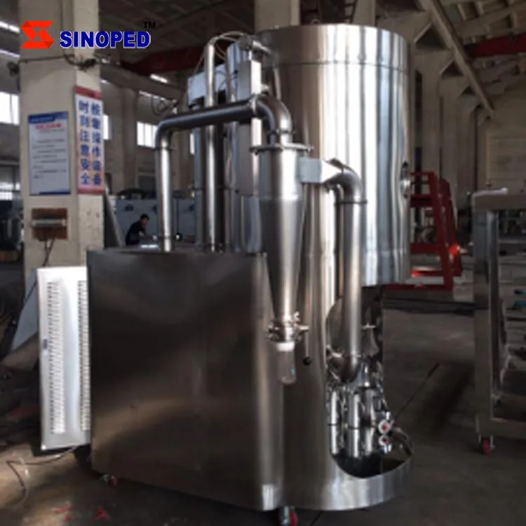 High Speed algae industrial centrifugal spray dryer with PLC control system for milk powder