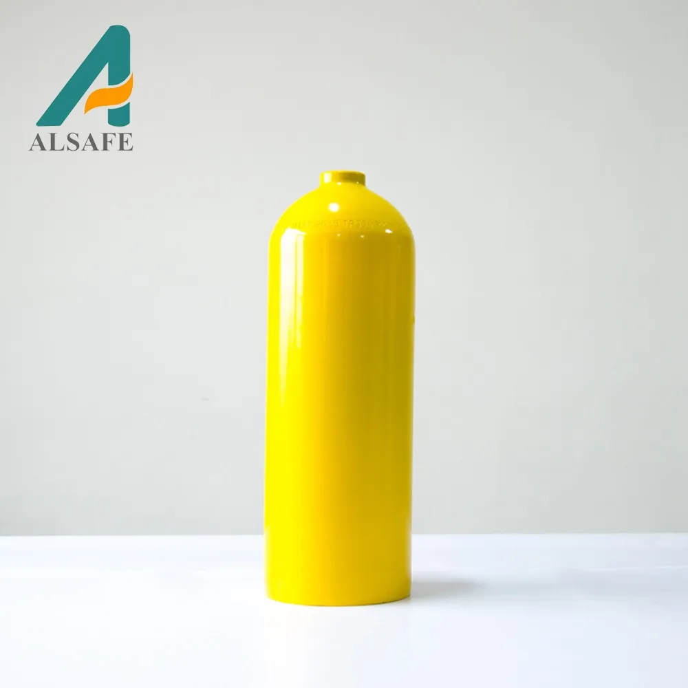 10L -20mpa Aluminum Gas Cylinder Diving Tank for Swimming & Diving Products