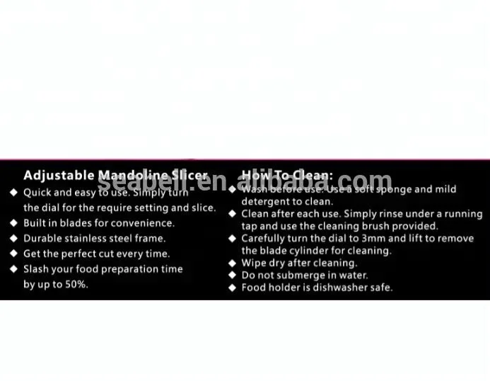 High-quality new kitchen vegetable and fruit mandolin slicer