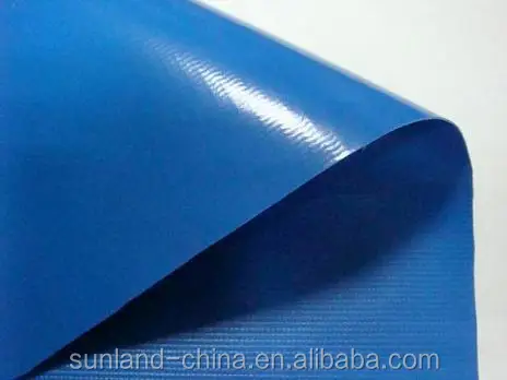 
100% Polyester Plain Woven PVC Raincoat Fabric Waterproof PVC Coated Car Tarpaulin 