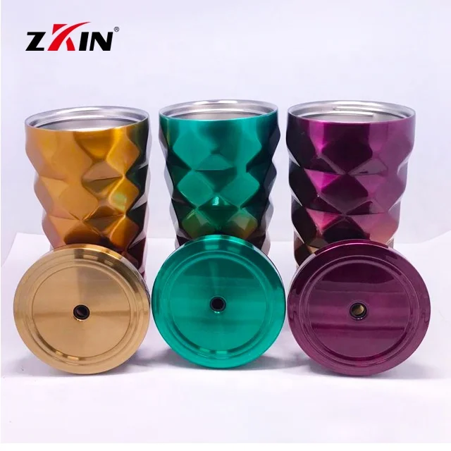 Дорожная вакуумная кофейная кружка из нержавеющей стали со сменной крышкой