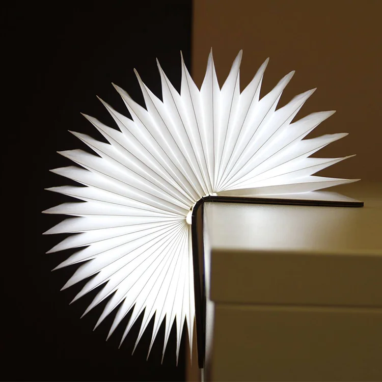 Exclusive Custom Gift Company Warm Led Tyvek Book Light Gift For Elderly People