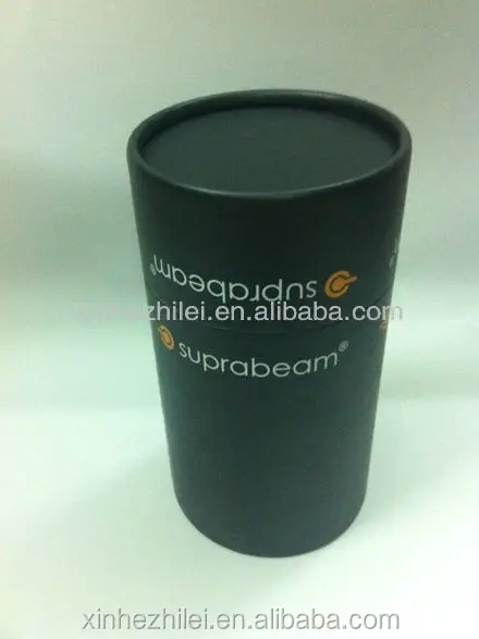 
Recycled Cardboard Round Paper Tube for T-shirt Package/Black Cylinder Tube Packaging for T-shirt/Clothes Packaging Paper Tube 