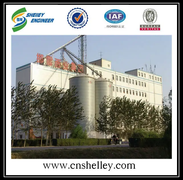 1000t Flour Plant Wheat Granaries