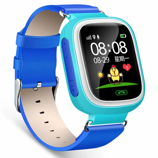 
Cheap Kids SOS Smart Watch Anti-Lost SOS Calling Remote Monitor Child Waterproof Smart Watch 