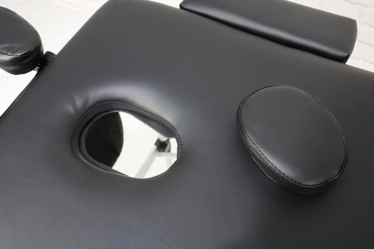 Portable Massage Table SPA Therapy Beauty Couch Bed Portable Folding Light Weight Beauty Bed Shampoo Chair Beauty Bed PVC 12