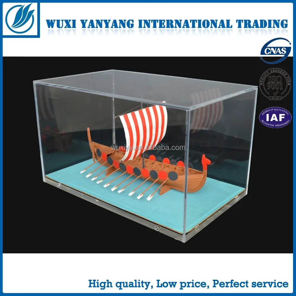 acrylic display boxes with led light