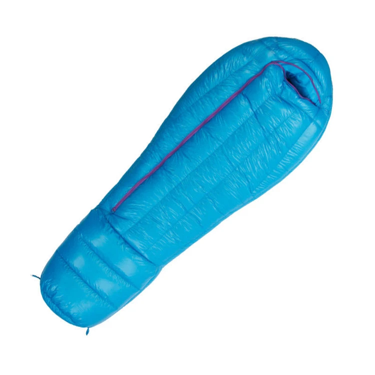 duck down filling extreme cold weather outdoor camping sleeping bag S3