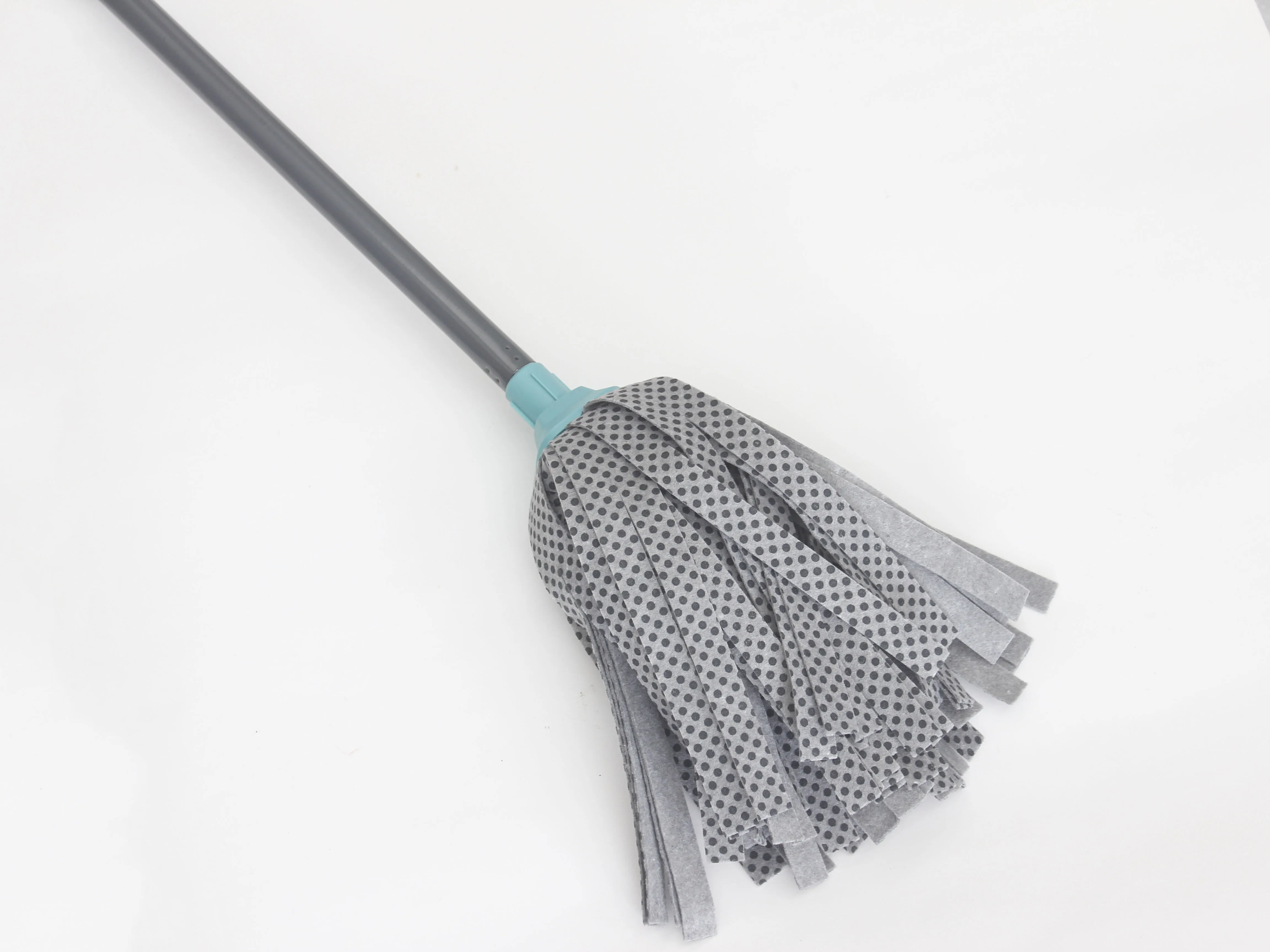 Floor cleaning tool round washable microfiber mop head