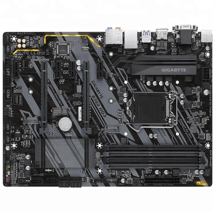 GIGABYTE Intel B360 HD3 Motherboard Intel B360 LGA1151 Motherboard B360M Motherboard