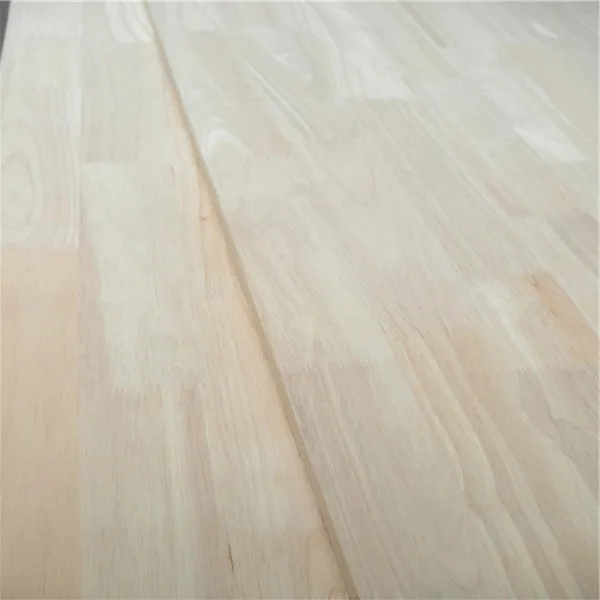 Gaotong grade AA Thailand rubber / teak wood finger joint lamination board for wooden door and furniture