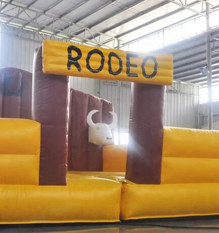 Interesting design indoor outdoor inflatable bull fight games for adults for sale