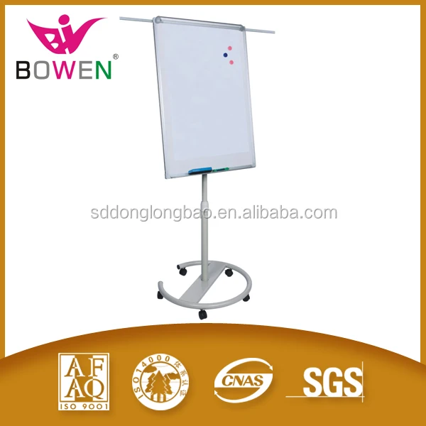 Флип-чарт стенд Доска с подставкой доска Круглый основе высоте Мобильный BW-VB