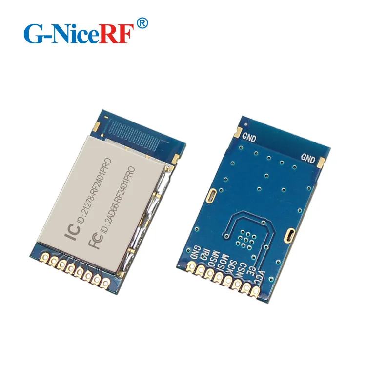 G-NiceRF RF2401PRO 2.4G FCC Approval 2.4G Wireless transceiver rf module 2.4ghz wireless audio transmitter module