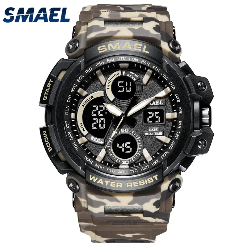 SMAEL Relojes 1708MC analog watch mens sports watch