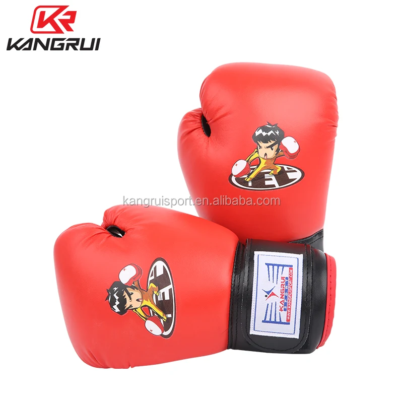 Hot sale Kids Training Boxing Gloves High quality Leather professional child cheap boxing gloves punching gloves