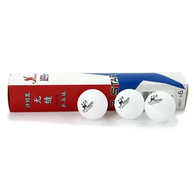 2021 match level quality 3 stars seamless table tennis ball for Professional games xu shaofa pelota de tenis de mesa
