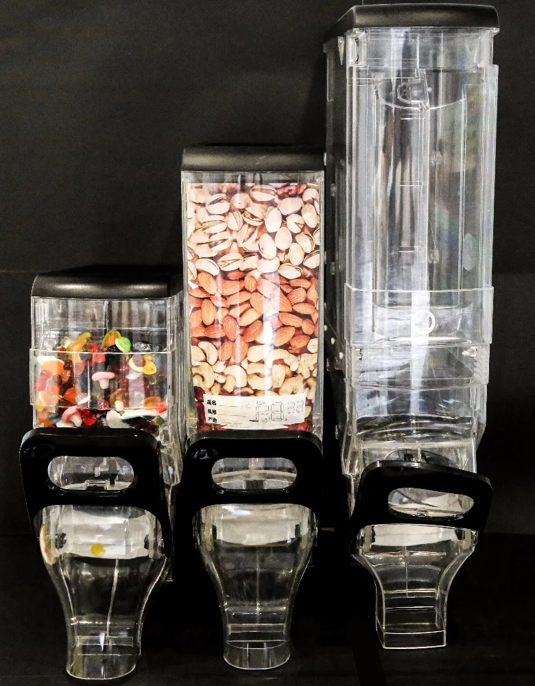 
candy dispenser gumball machine gravity feed dispenser coffee sugar dispenser 