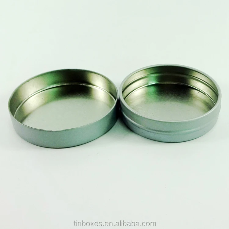 Круглый маленький размер для олова для свечей 4 унции