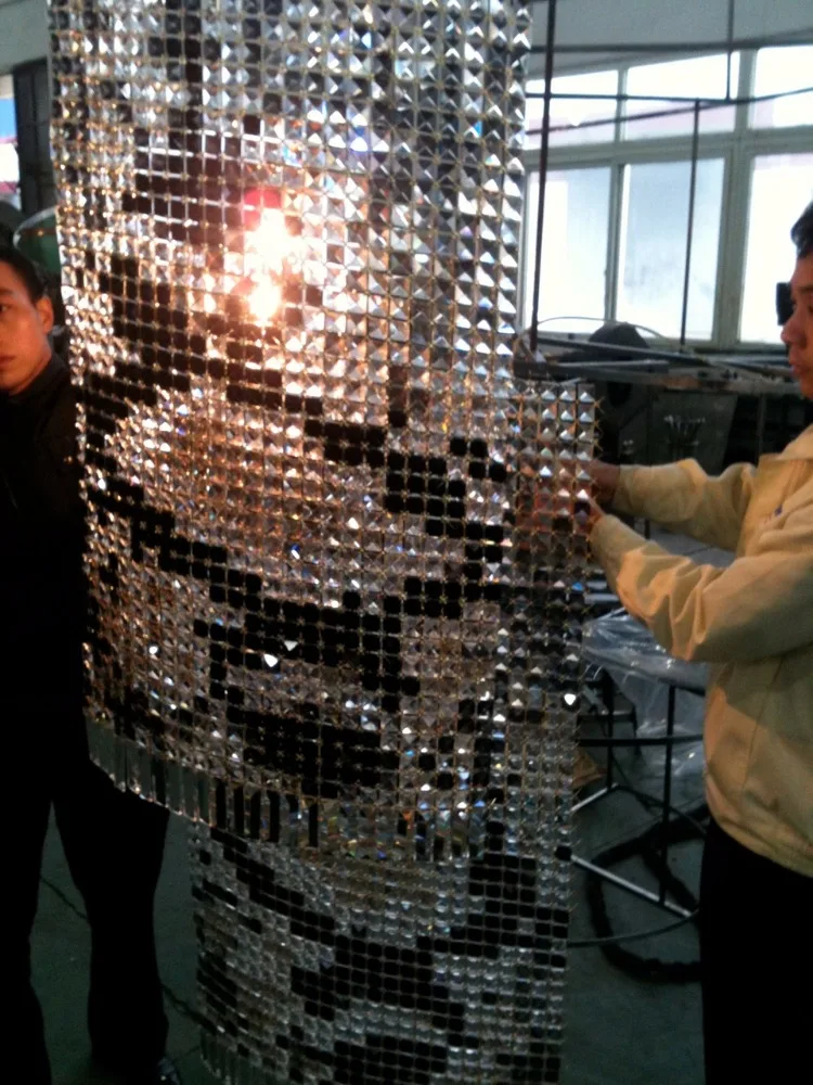 Luxury appearance large snake skin mexican baroque crystal chandelier for foyer deco