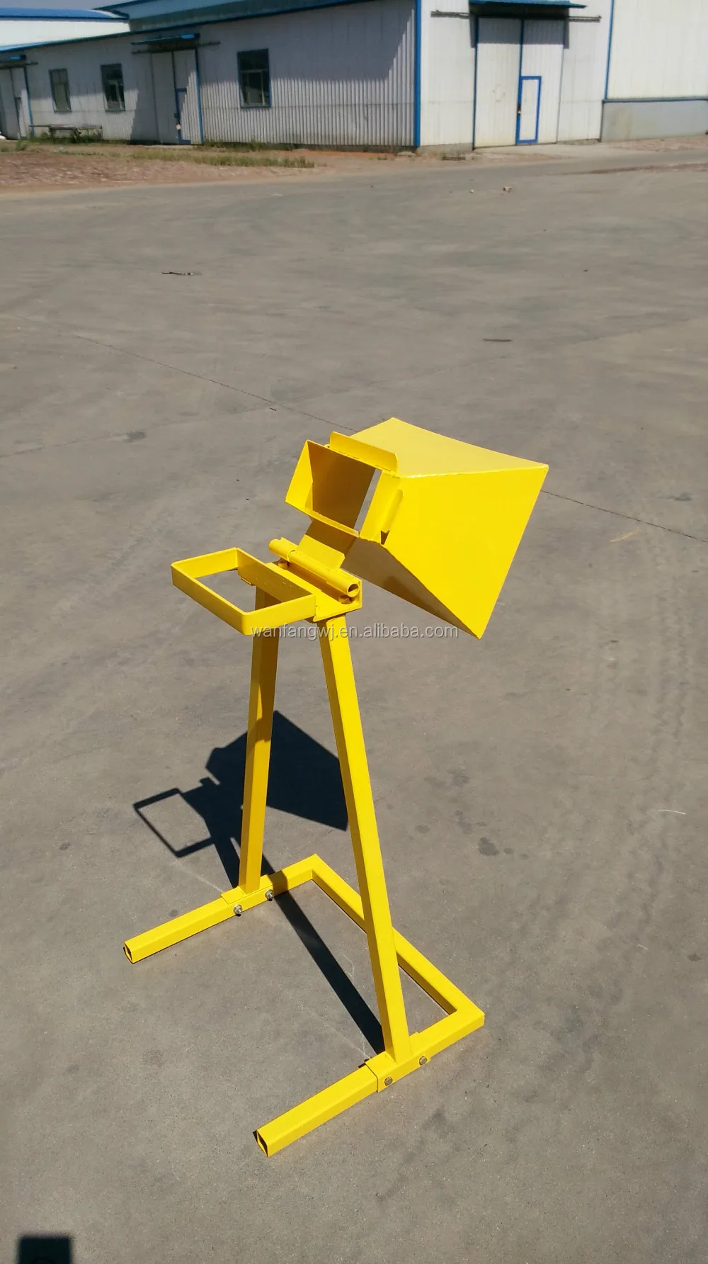 Yellow Color Metal Sand Bag Filler /Sand bag filling machine Factory With Good Price