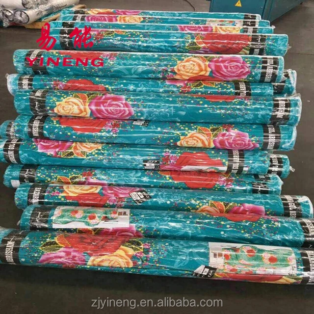 high density print fabric blanket fabric cheap in roll