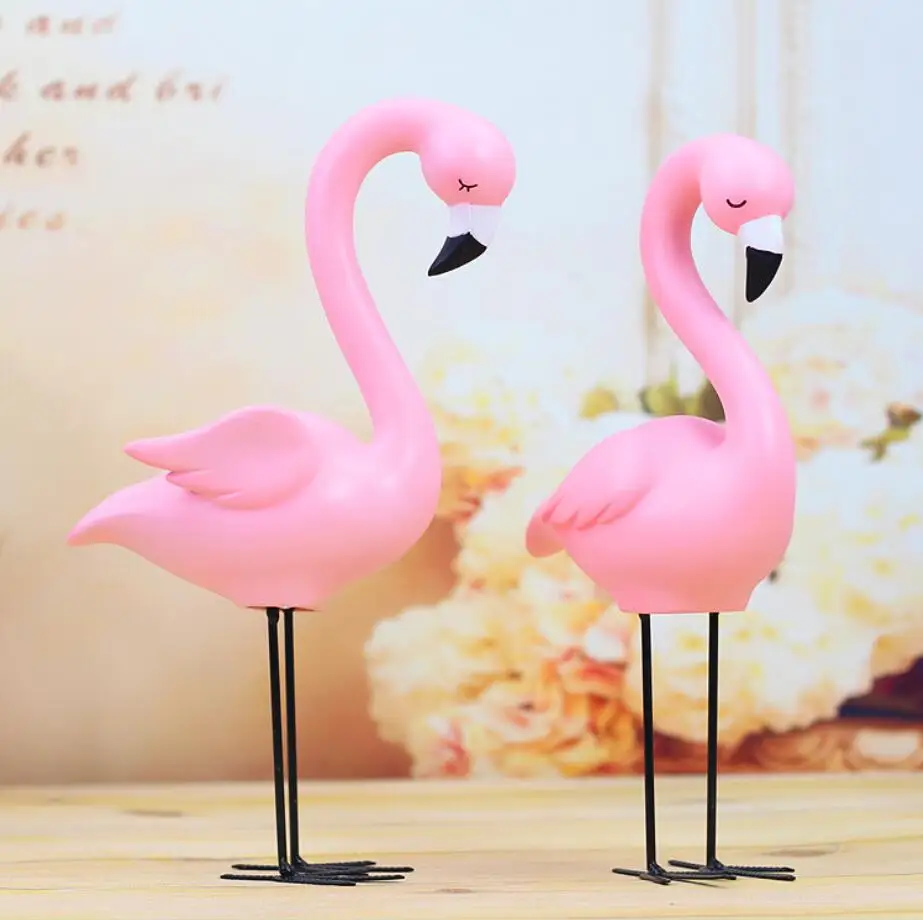 Promotion Holiday Gift Cheap New Shape Various Shape Flamingos Red Piggy Bank